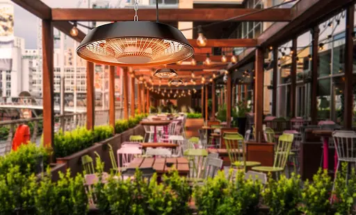 Обогреватель инфракрасный Neo Tools подвесной 1500Вт, 44х44х17.5см, IP44 - фото 2