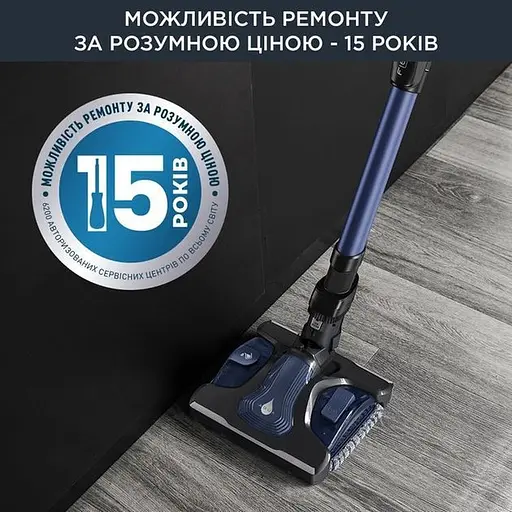 Пылесос Rowenta Xforce Flex 14.60 Aqua беспроводной черно-синий (RH99C0WO) - фото 9