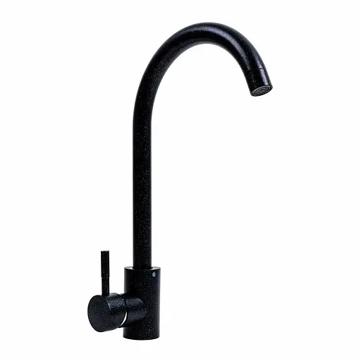 Змішувач для кухні Platinum 56 B NESP (3008 А) чорний металік Чорний - фото 1