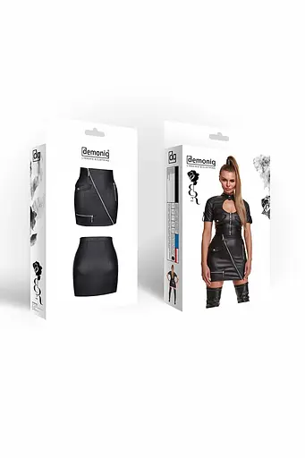 Мини-юбка Demoniq FRANCESCA001 XXL (черный) - фото 10