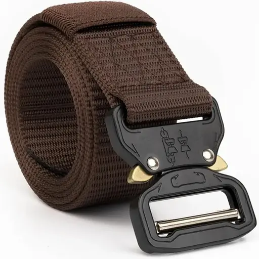 Ремінь Vintage текстильний чоловічий 115х3,8 см acs0018120 - фото 1