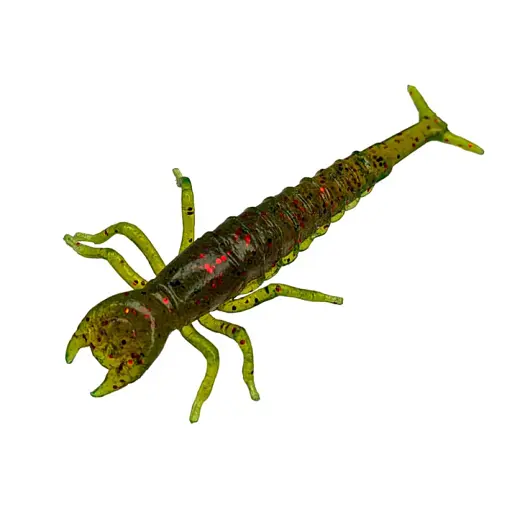 Силикон FishUP Diving Bug 2" #019 - Motor Oil/Red
