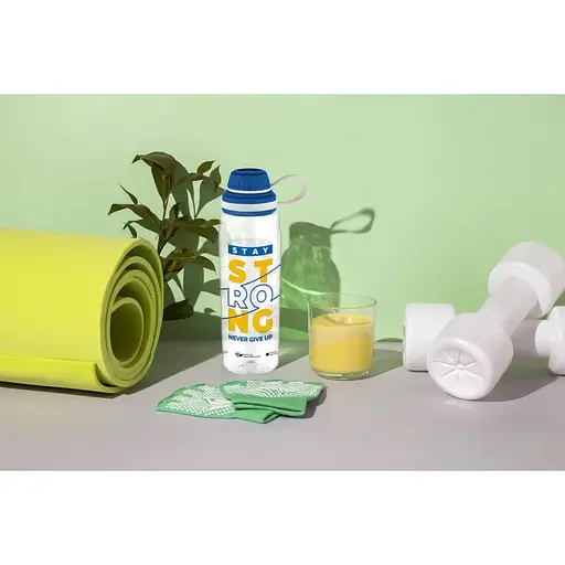 Бутылка для воды Gusto GT-G-912069 Ege 800 мл синяя (126063) - фото 2