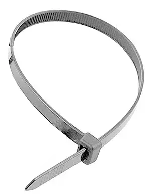 Кабельна стяжка (хомут) 370*4 чорна (внутр. уп. 100шт) ТМ СПЕКТР LUX - фото 1