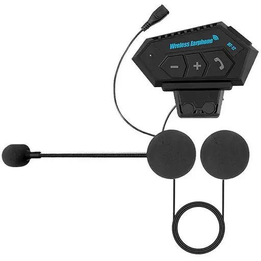 Bluetooth-гарнитура для мотошлема BT12 IP67 Bluetooth 5.0