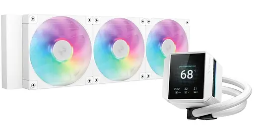 СВО Deepcool Mystique 360 ARGB White (R-LX360-WHDSNMCP-G-1) - фото 1