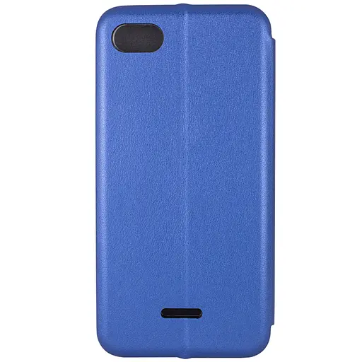 Кожаный чехол-книга Classy для Xiaomi Redmi 6A Синий - фото 6