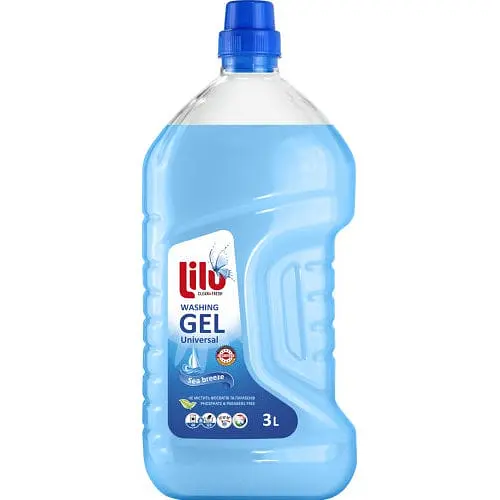 Гель для стирки Lilu Washing gel Universal с ароматом Sea breeze 3 л