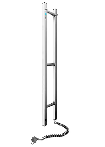 Електрична рушникосушарка Navin Силует Квадро 160x1000 права 10-017050-0110, Хром, Праве - фото 2