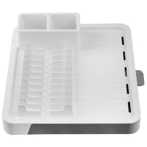 Сушарка для посуду розсувна Violet House White (0697 WHITE) - фото 3