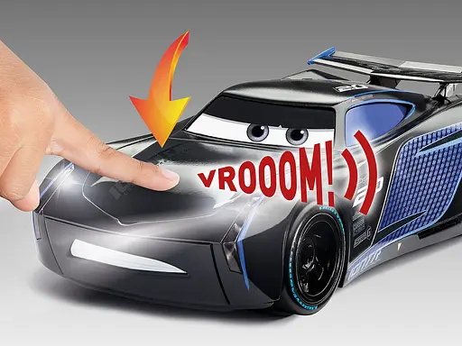 Конструктор Revell Jackson Storm Disney Cars машинка зі світлом та звуками чорний 00921 - фото 4