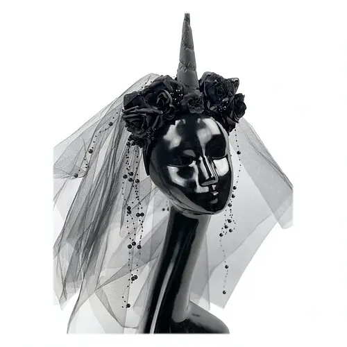 Обруч Единорог с фатой - фото 1