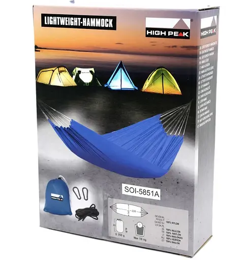 Гамак High Peak Traveller Blue (41224) 928992 - фото 3