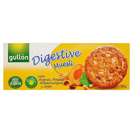 Уцінка. Печиво Gullon Digestive Muesli 365 г