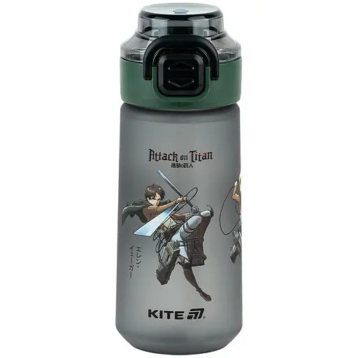 Пляшечка для води Kite Attack on Titan сіра 560 мл (AT25-1213)
