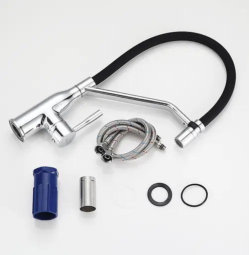 Змішувач для кухні Frap F4497 Хром - фото 4