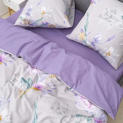 Комплект постільної білизни Viluta сімейний ранфорс 25362 100% бавовна - фото 3