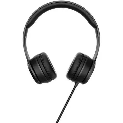 Наушники Hoco W21 Graceful charm wire control headphones черные - фото 1