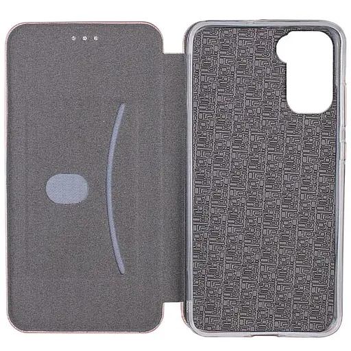 Кожаный чехол-книга Classy для Realme C33 Rose Gold - фото 3