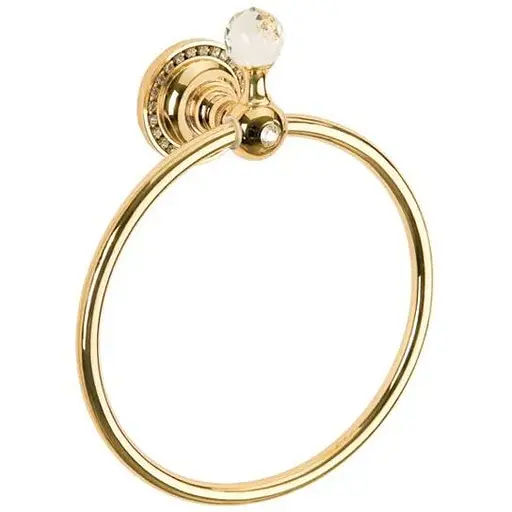 Кільце для рушника Kugu Swan 404G Золотий - фото 1