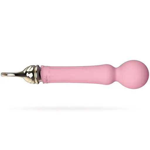 Вібромасажер Zalo Confidence Pre-Heating Wand Massager 22.5 см рожевий - фото 3