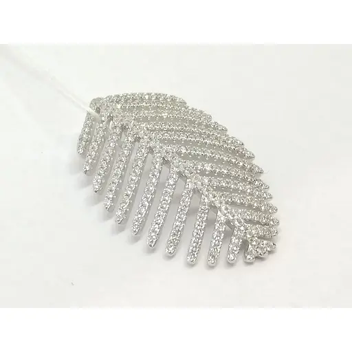 Срібна підвіска Silvex 925 з фіанітами. ПК2Ф/1066 - фото 2