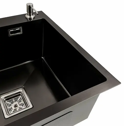 Кухонна мийка Platinum HANDMADE 78*50С R (SP000041298) - фото 3