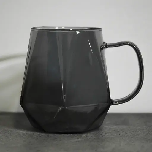 Набір чашок Vittora Diamond з боросилікатного скла 2 шт. 300 мл (135072) - фото 3