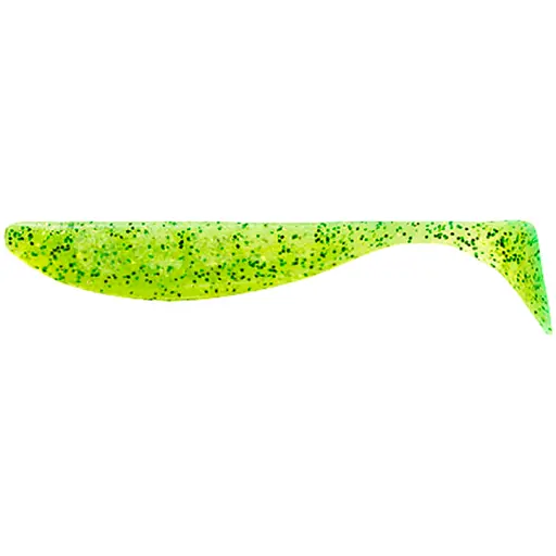 Силикон FishUP Wizzle Shad 3" #026 - Flo Chartreuse/Green (8 шт/уп)