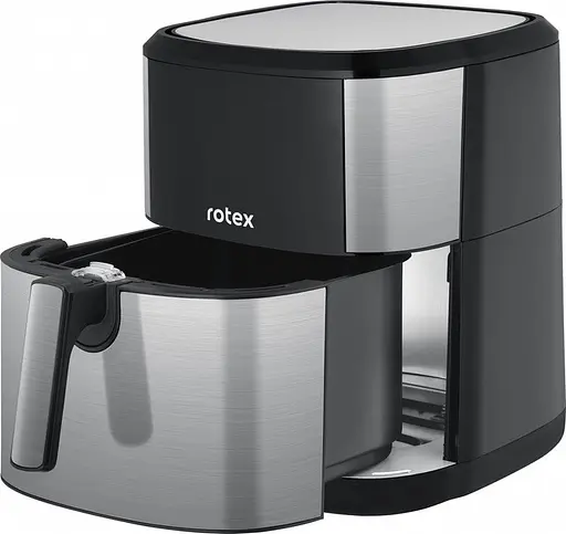 Мультипіч Rotex ROM760-XL Up&DownFry електрична 7.5л 2000Вт Чорний/Сріблястий - фото 5