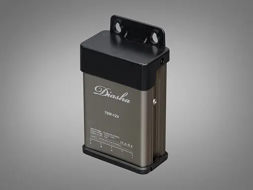 Блок живлення 12В, із захистом від дощу, 70Вт, 5,83А - фото 1