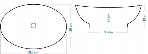 Умивальник Rea Wendy marmo накладний REA-U5053, Білий - фото 6