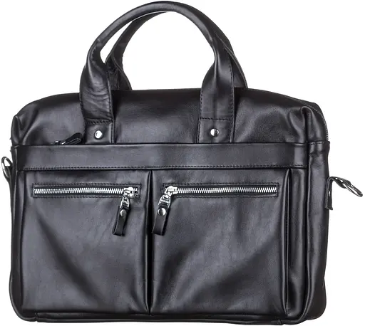 Чоловіча шкіряна сумка SHVIGEL 38х26х7-10 см sum0012571 - фото 1