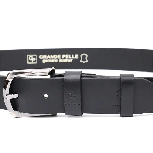 Ремінь шкіряний Grande Pelle чоловічий 3,8х120 см acs0026887 - фото 2