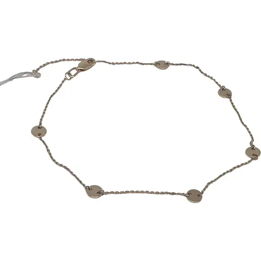 Золотий браслет Столична Ювелірна Фабрика на ногу. 322788ж 23