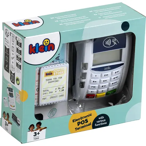 Игрушечный торговый терминал Klein MM со светом и звуком (7266) - фото 15