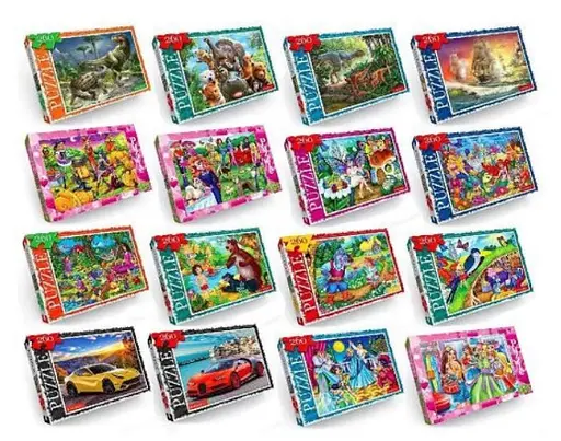 Пазлы Danko Toys, 260 элементов, C260-12 (В ассортименте) - фото 7