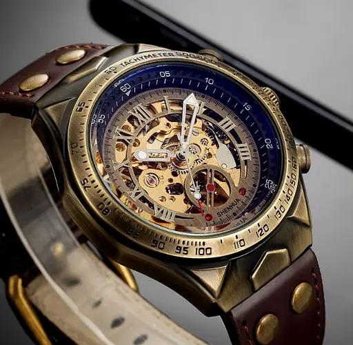 Часы Winner Status Rubber, 2 ремешка - фото 3