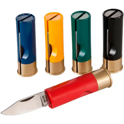 Нож Old Bear "Gauge12" Cartridge Knife Blue - фото 3