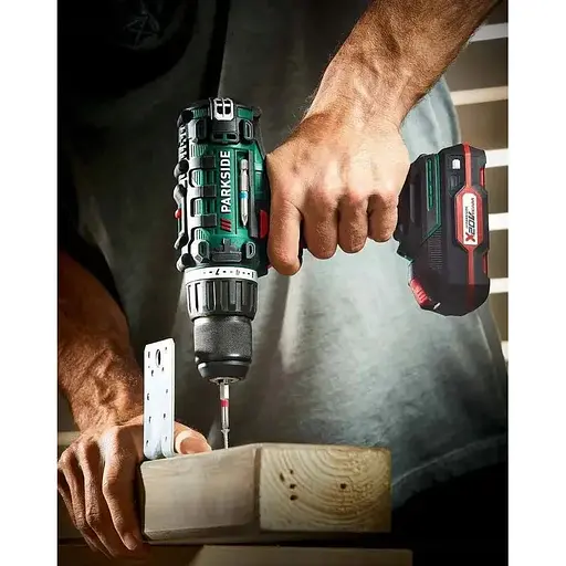 Аккумуляторная ударная дрель-шуруповерт Parkside PSBSA 20-Li B2 - фото 6