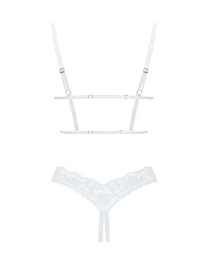 Obsessive Obsessive Heavenlly 2-pcs cupless Set XS/S - фото 4