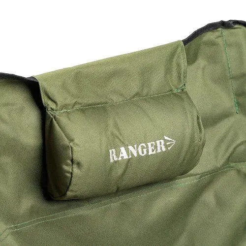 Крісло-шезлонг туристичне складане Ranger Stream Lux (74-89х58-98х85см) Оливковий - фото 8