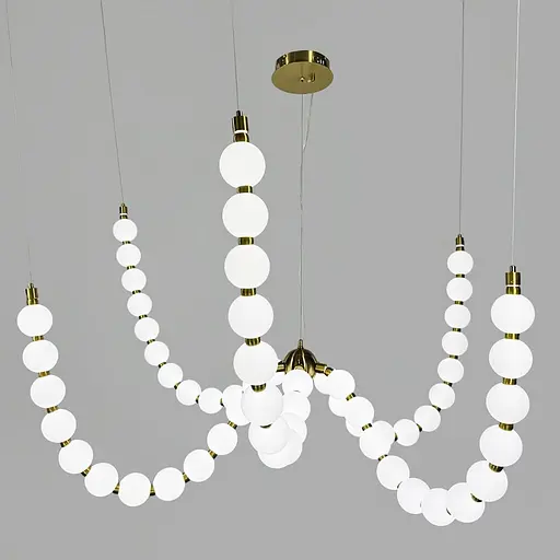 Люстра из серии Perla на 5 дуг с 3-мя световыми режимами | Line F | Ст. SG010/5 - фото 3