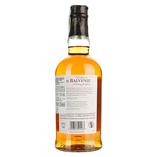 Віскі Balvenie American Oak Single Malt Scotch Whisky 15 Year Old 43% 0.7 л - фото 5