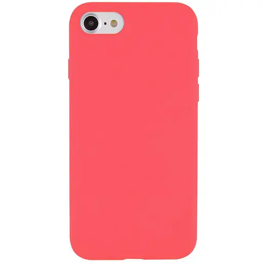 Чохол Epik Silicone Case Full Protective AA NO LOGO для Apple iPhone SE 2020/7/8 4.7 Кавуновий/Watermelon red