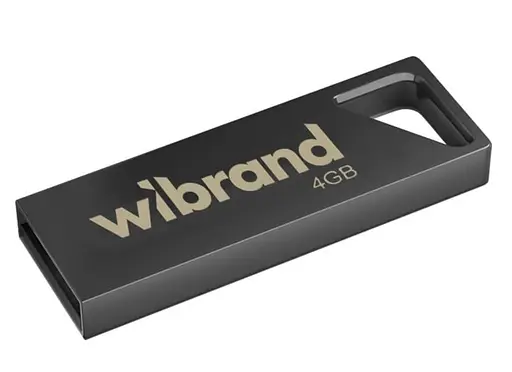 Flash Wibrand USB 2.0 Stingray 4Gb Grey - фото 1