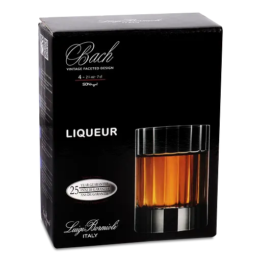 Набор рюмок для ликера Luigi Bormioli Bach Liqueur 70 мл 4 шт. - фото 3