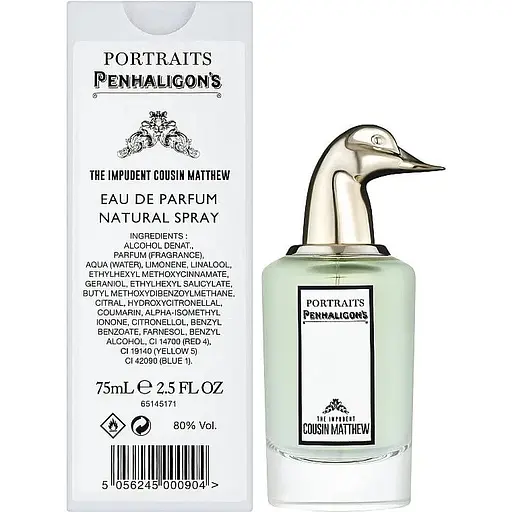 Парфюмированая вода тестер Penhaligon's Portraits The Impudent Cousin Matthew 75 мл - фото 1
