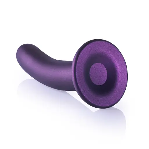 Фалоімітатор Ouch! Smooth G-Spot Dildo 7'' 17.7 см (фіолетовий) - фото 8