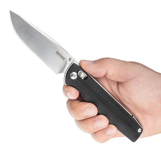 Ніж складаний SRM Terrier 258L-GB, чорний - фото 13